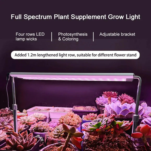 LED Full Spectrum Grow Lamp Stand MHB Hydroponics