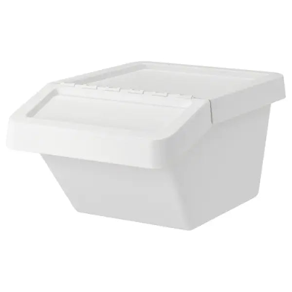 White Tank with Lid MHB Hydroponics