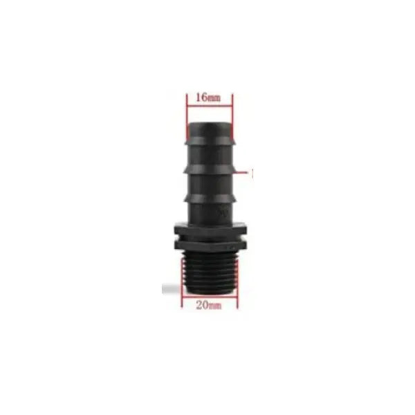 Barred Male Adapter Fitting (16mm) MHB Hydroponics