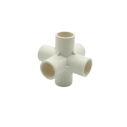25mm 6-Way Joint PVC Fitting MHB Hydroponics
