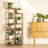 Tall Plant Stand – Indoor &amp; Outdoor Wood Shelf for Living Room, Balcony, Garden MHB Hydroponics