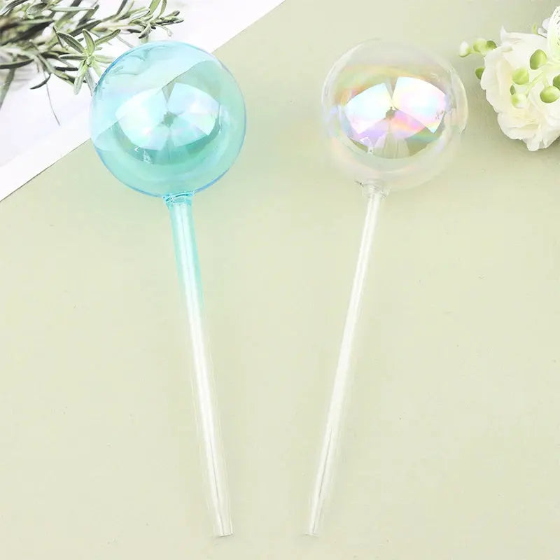 Rainbow Self-Watering Globes – Auto-Watering Glass Bulbs MHB Hydroponics
