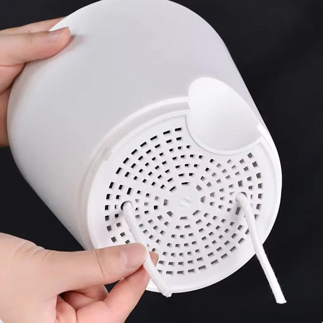 small white plastic plant pots Self-Watering Planters – White Flower Pots for Easy Gardening – MHB Hydroponics
