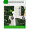 Vertical Garden Wall Stackable Wall Mounted Plant Pot MHB Hydroponics