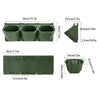 Vertical Garden Wall Stackable Wall Mounted Plant Pot MHB Hydroponics