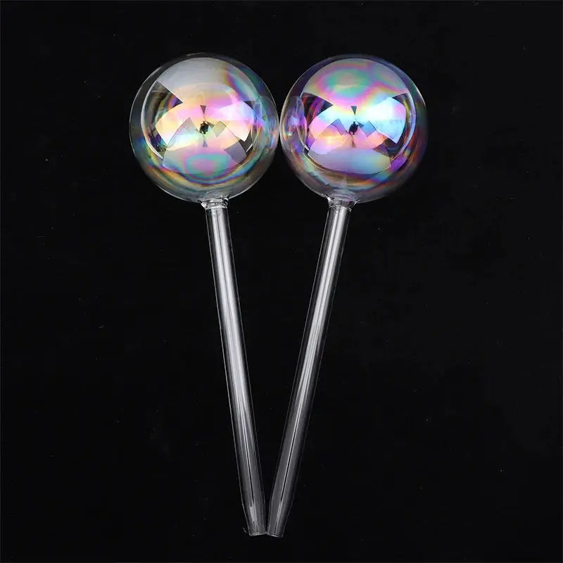 Rainbow Self-Watering Globes – Auto-Watering Glass Bulbs MHB Hydroponics
