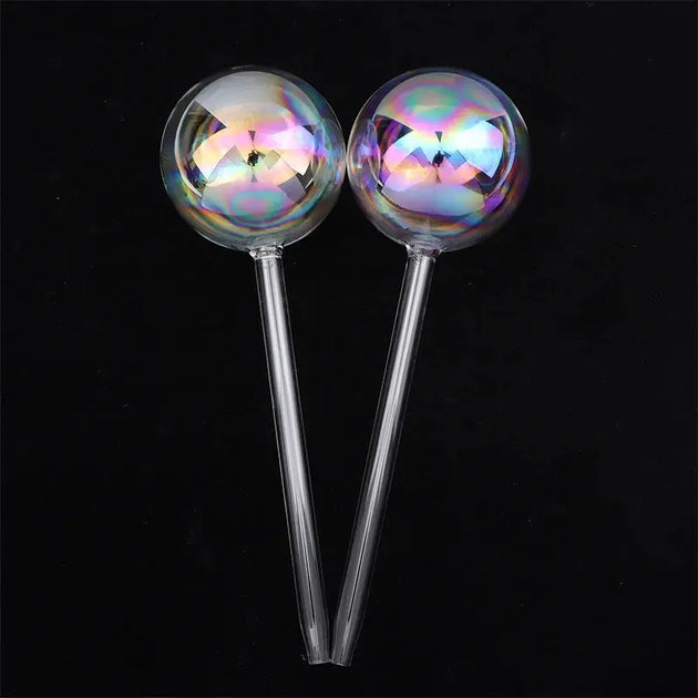 Rainbow Self-Watering Globes – Auto-Watering Glass Bulbs MHB Hydroponics