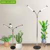 3-Head Grow Light with Stand - MHB Hydroponics