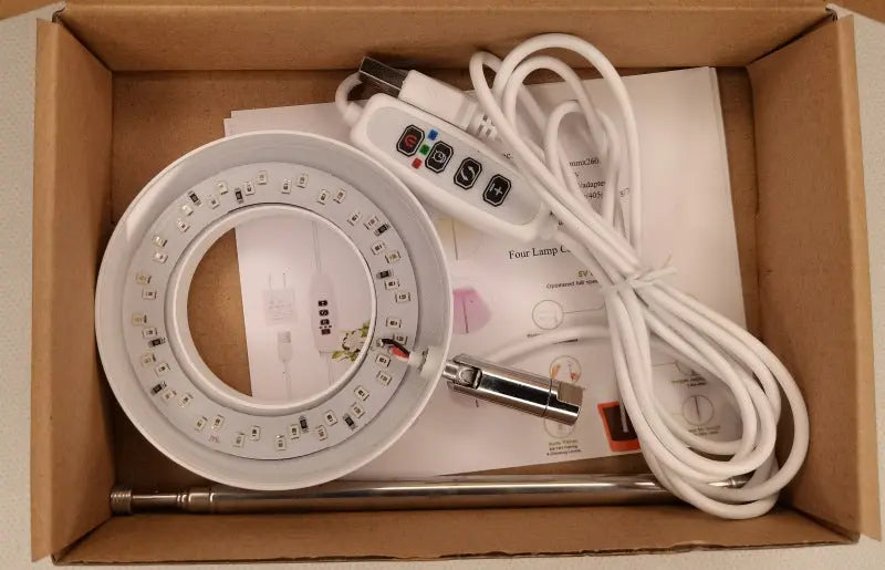 Halo LED Lamp Grow Light MHB Hydroponics