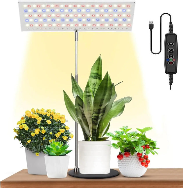 light spectrum for growing plants indoors Desktop LED Full Spectrum Grow Light