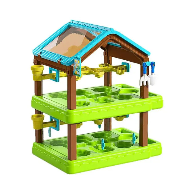 Kids Planting Sunroom Double Layer MHB Hydroponics