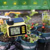 Solar-Powered Digital Watering Timer with Rain Sensor MHB Hydroponics