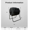 Outdoor Tumbling Composter Dual Rotating Batch Compost Bin, 43 Gallon Black Door MHB Hydroponics