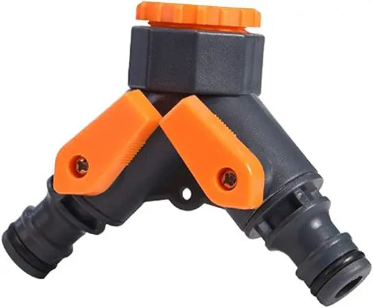 2 Way Garden Quick Water Irrigation Hose Connector MHB Hydroponics