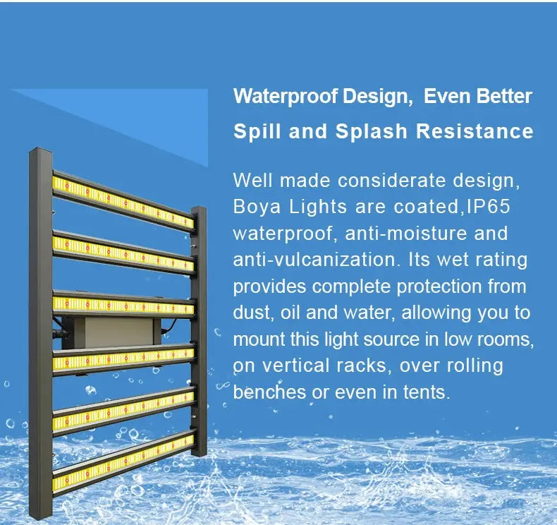 LED Grow Light 480W MHB Hydroponics