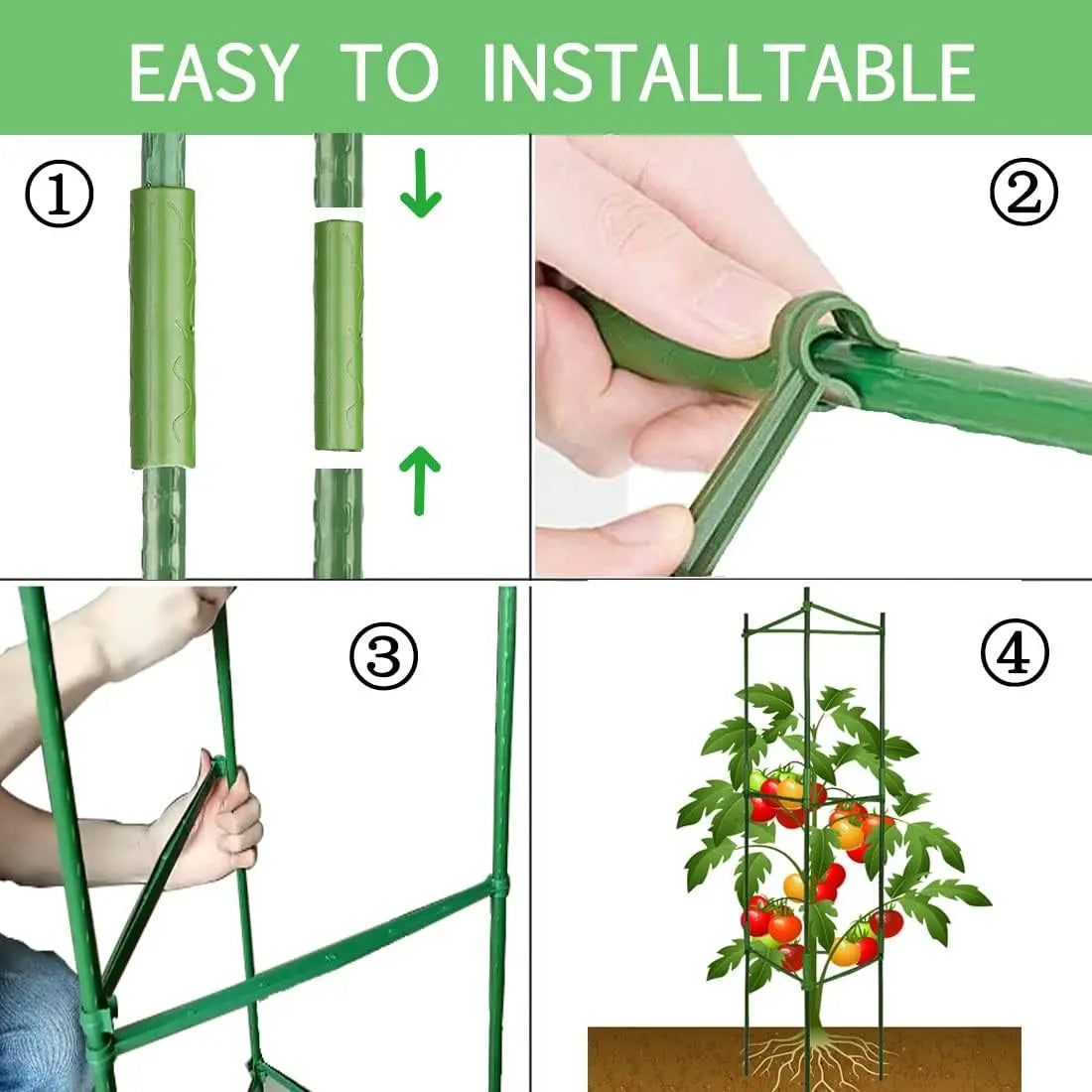 Trellis Stakes Cage for Vertical Climbing Plant Support MHB Hydroponics