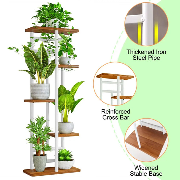 plant pot organizer Plant Stand – Durable, Space-Saving Indoor Plant Display – MHB Hydroponics