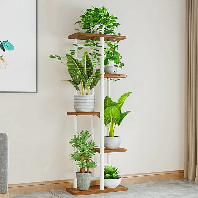 metal plant pots indoor Plant Stand – Durable, Space-Saving Indoor Plant Display – MHB Hydroponics