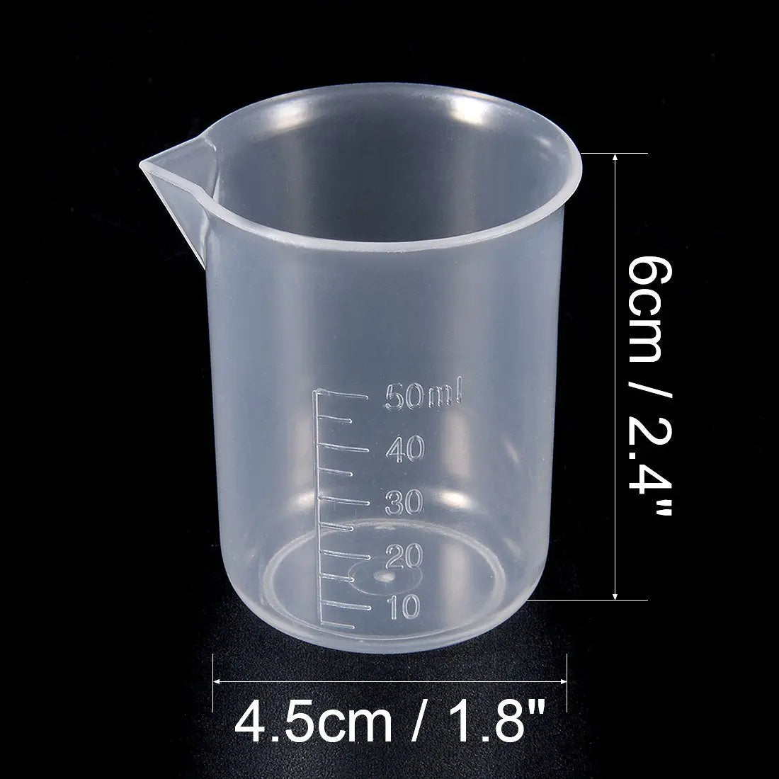 Graduated Measuring Cup – Transparent MHB Hydroponics