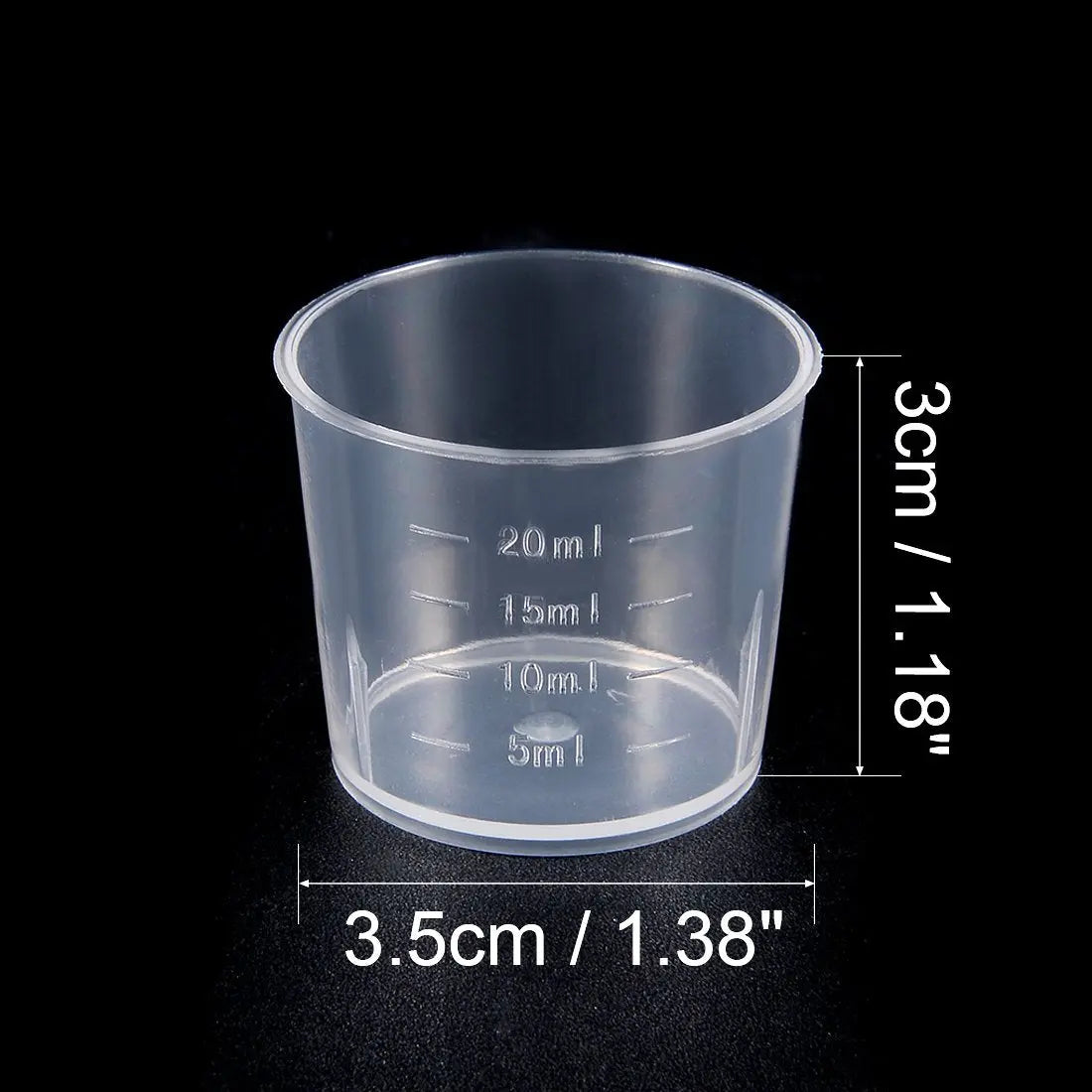 Graduated Measuring Cup – Transparent MHB Hydroponics