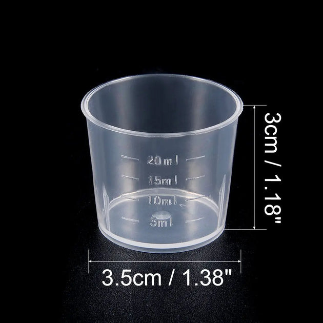 Graduated Measuring Cup – Transparent MHB Hydroponics