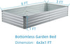 Galvanized Raised Garden Bed MHB Hydroponics