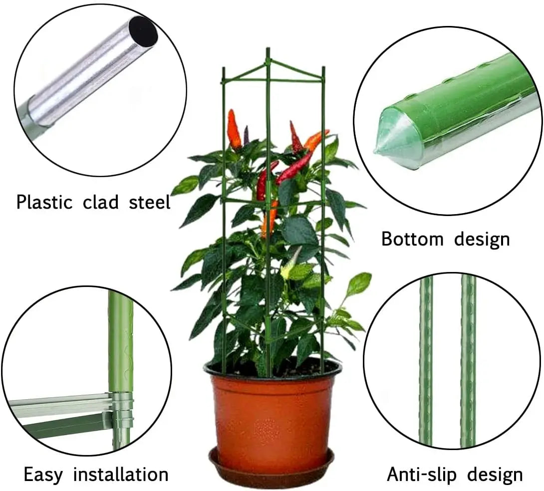 Trellis Stakes Cage for Vertical Climbing Plant Support MHB Hydroponics