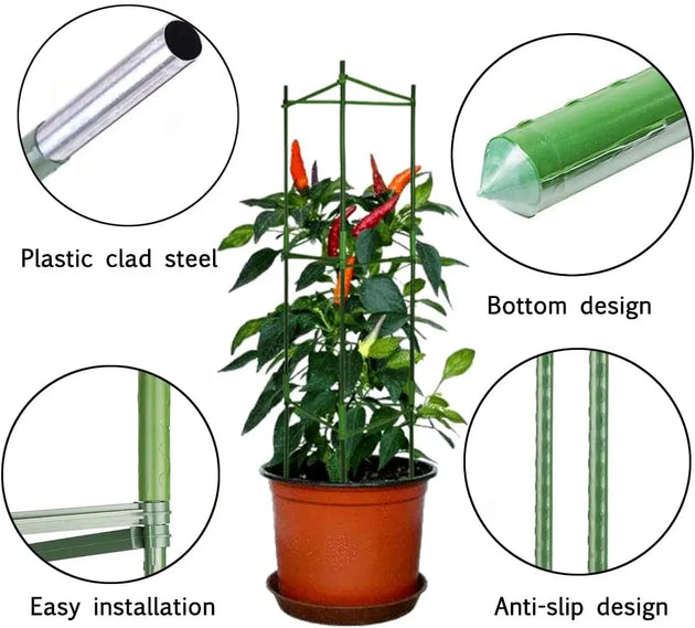Trellis Stakes Cage for Vertical Climbing Plant Support MHB Hydroponics