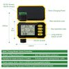 Solar-Powered Digital Watering Timer with Rain Sensor MHB Hydroponics