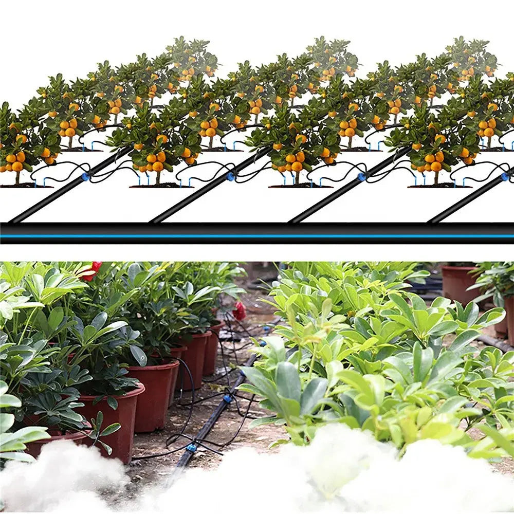 8L Automatic Drip Irrigation Kit – Micro Drippers with 2/4-Way Arrow Flow MHB Hydroponics