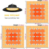 UFO LED Grow Light Panel MHB Hydroponics