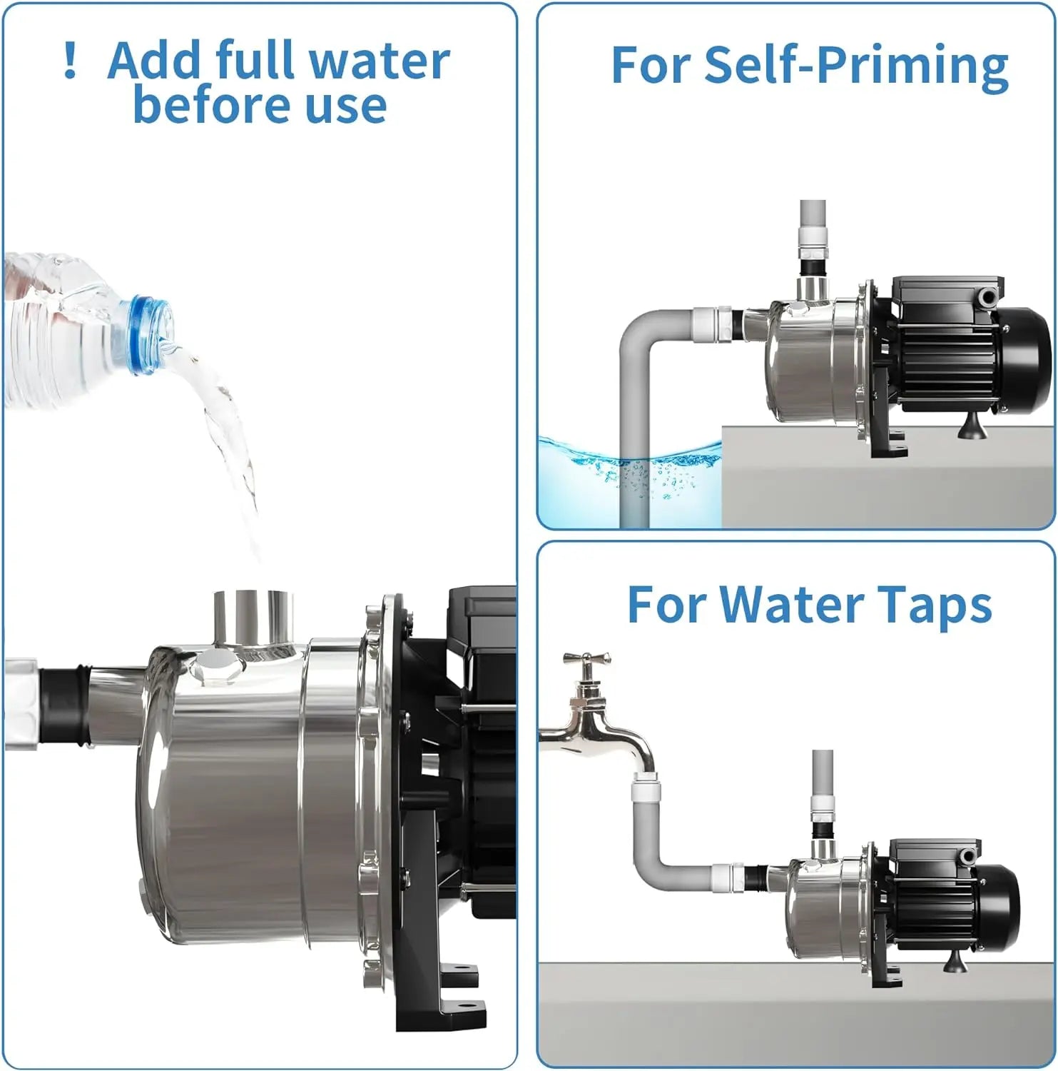 Self Priming Pump MHB Hydroponics