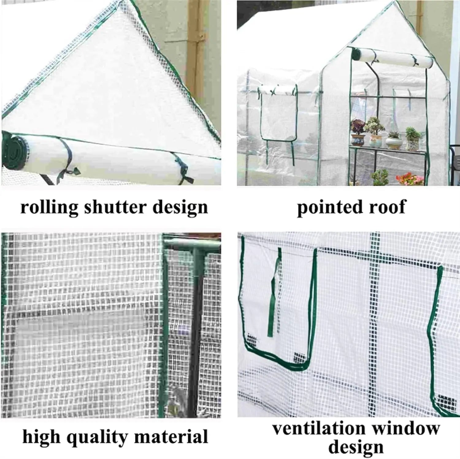 Portable Walk-in Greenhouse (143 x 73 x 195 cm) MHB Hydroponics