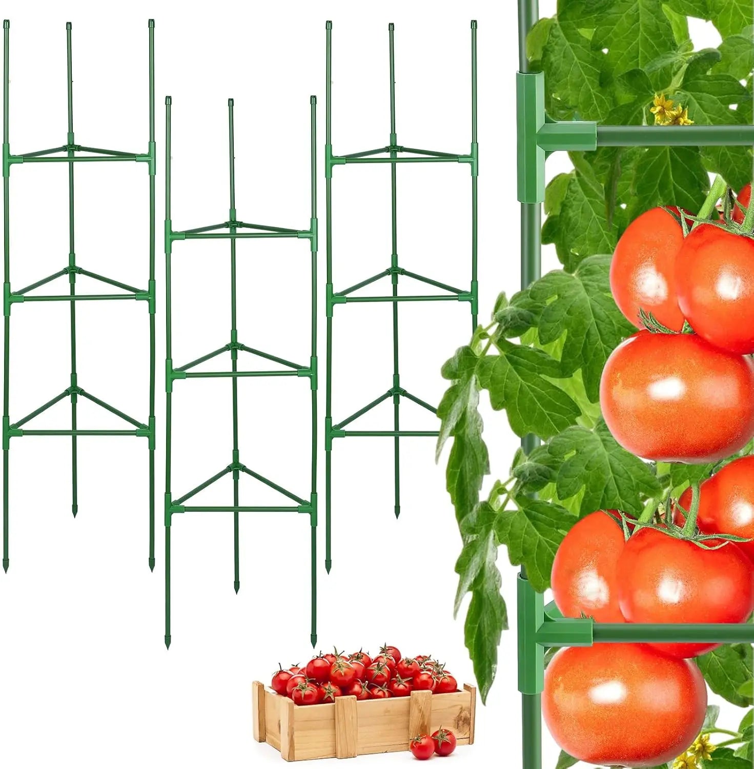 Trellis Stakes Cage for Vertical Climbing Plant Support MHB Hydroponics