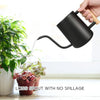 Watering Can for Indoor Plants, 35 oz/1000 ml Metal Stainless Steel MHB Hydroponics
