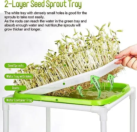 Microgreen Rack MHB Hydroponics