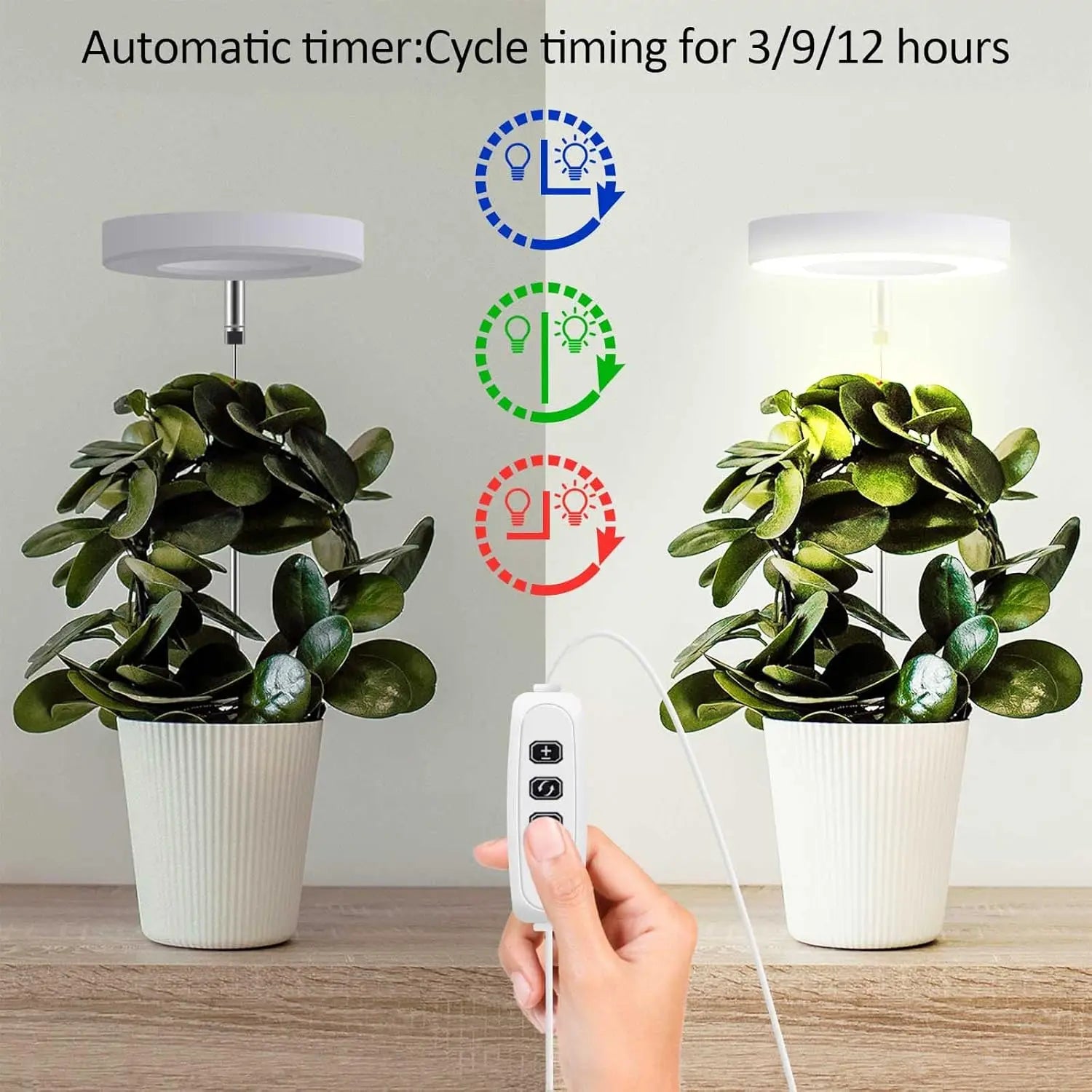 Halo LED Lamp Grow Light MHB Hydroponics