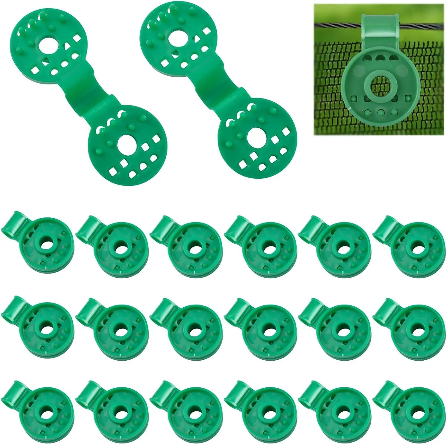 10 Pcs Shade Net Clips MHB Hydroponics