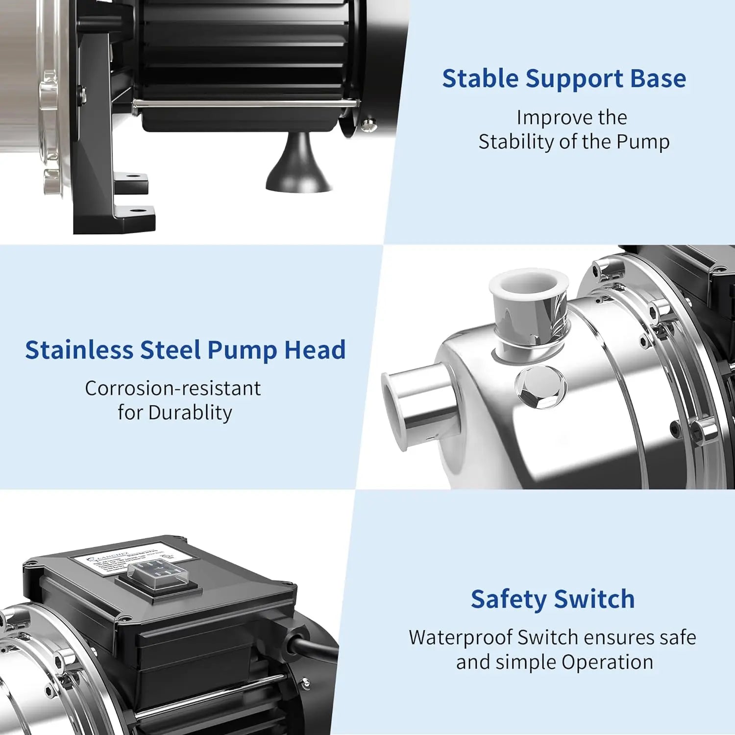 Self Priming Pump MHB Hydroponics