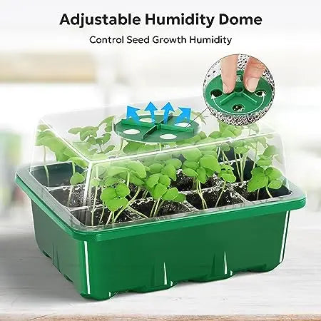 Seed Starter Trays with Humidity Dome MHB Hydroponics