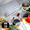 Garden Seed Storage Organizer Box Set – 32-Slot Transparent Container MHB Hydroponics