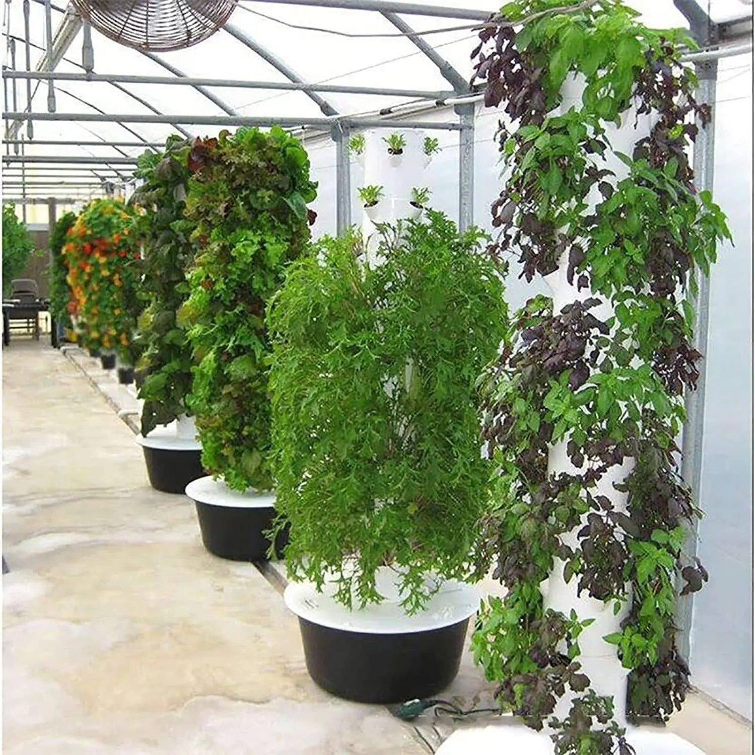 Vertical Hydroponics Professional Tower (36-holes) MHB Hydroponics