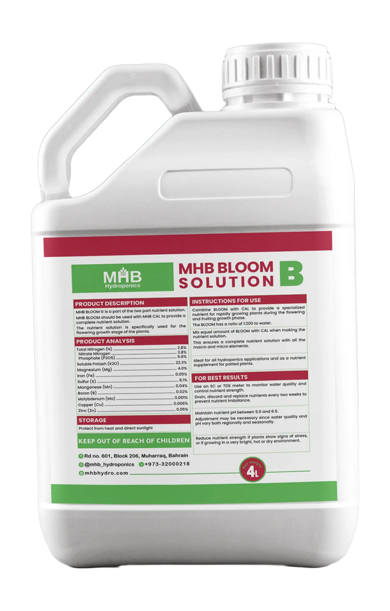 MHB BLOOM Solution B2 MHB Hydroponics