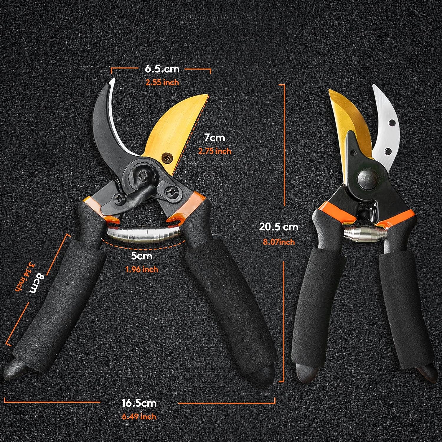 10 Inch Bypass Pruner Shears MHB Hydroponics