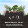 Galvanized Raised Garden Bed Kit MHB Hydroponics