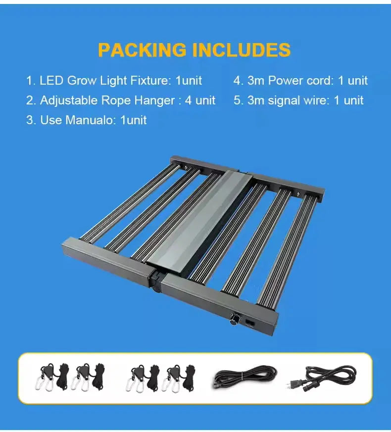 LED Grow Light 480W MHB Hydroponics
