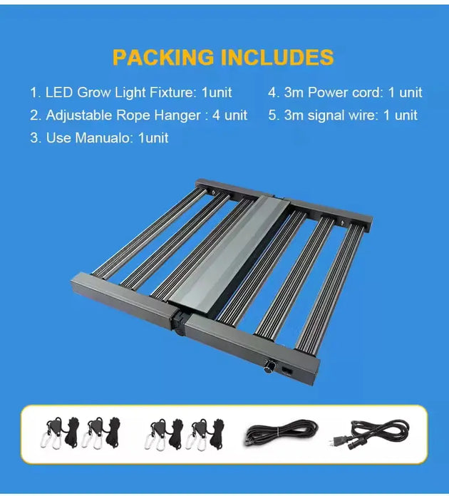 LED Grow Light 480W MHB Hydroponics