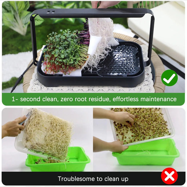 Microgreens Indoor Smart Garden Kit MHB Hydroponics