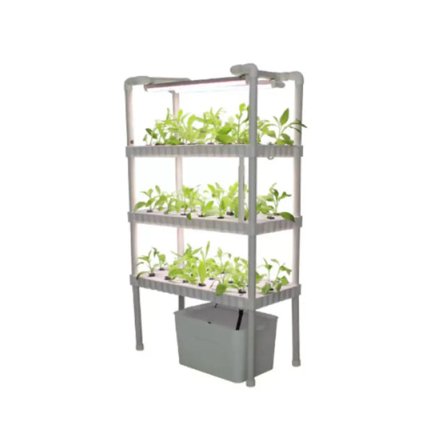 Smart 3 Layer Hydroponics System With Light MHB Hydroponics