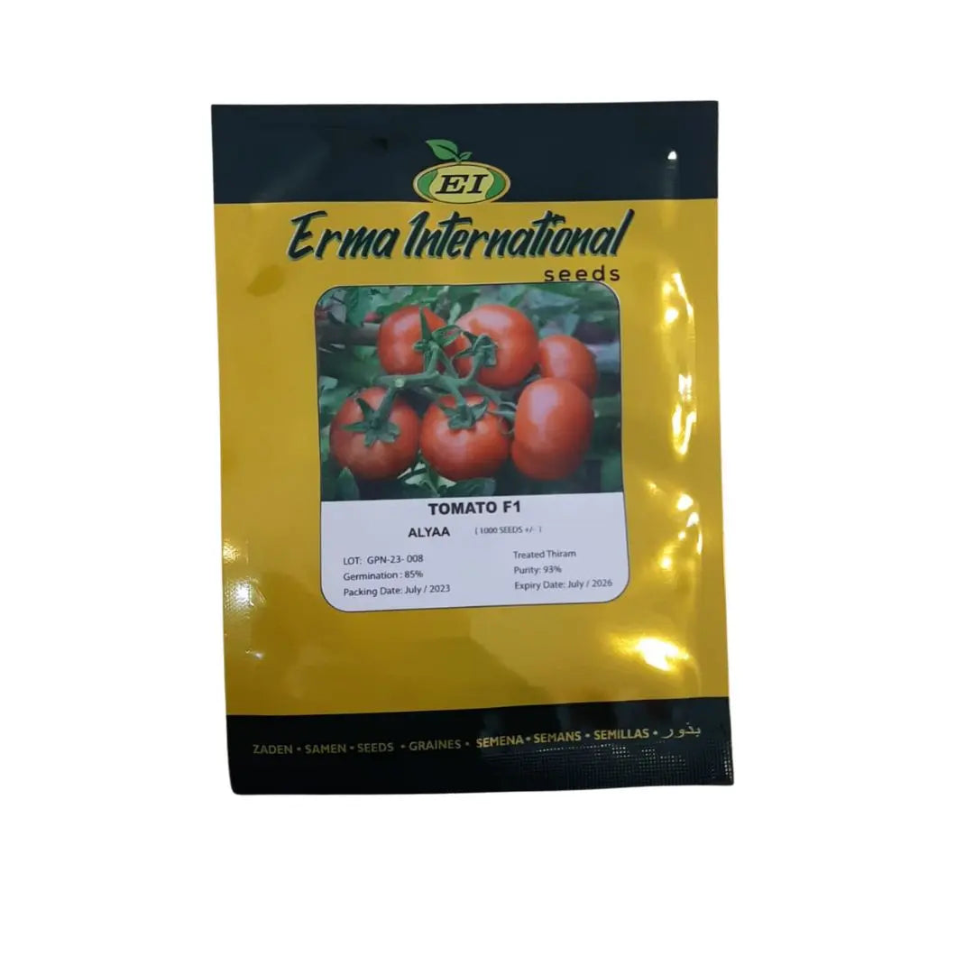 Alyaa Tomato F1 - Erma International Seeds (10 seeds) Erma International Seeds